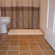 Masterfloor shower tile installation